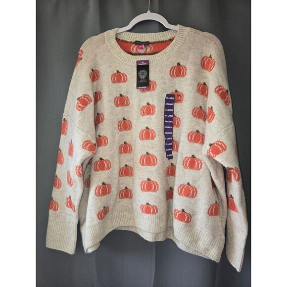 Vince Camuto Sweaters - Vince Camuto Women's Knitted Long-Sleeve Pullover Halloween Sweater XXL‎